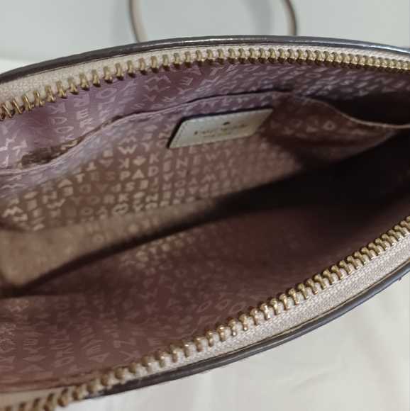 Kate Spade purse crossbody cream/tan - Picture 8 of 13